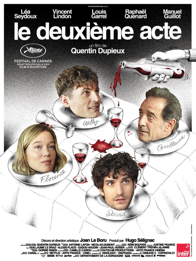 Le Deuxième acte, un film de Quentin Dupieux