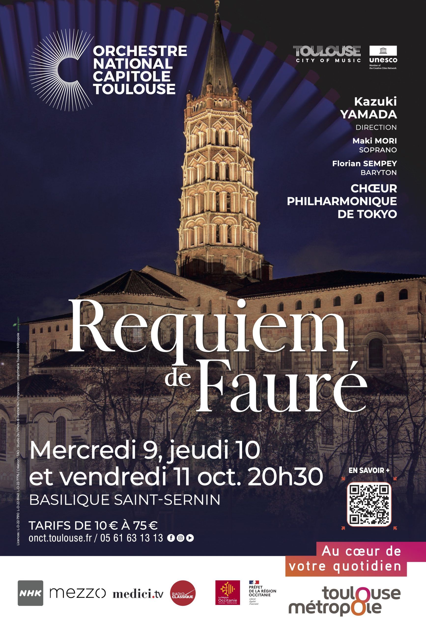 Orchestre national du Capitole - Requiem de Fauré