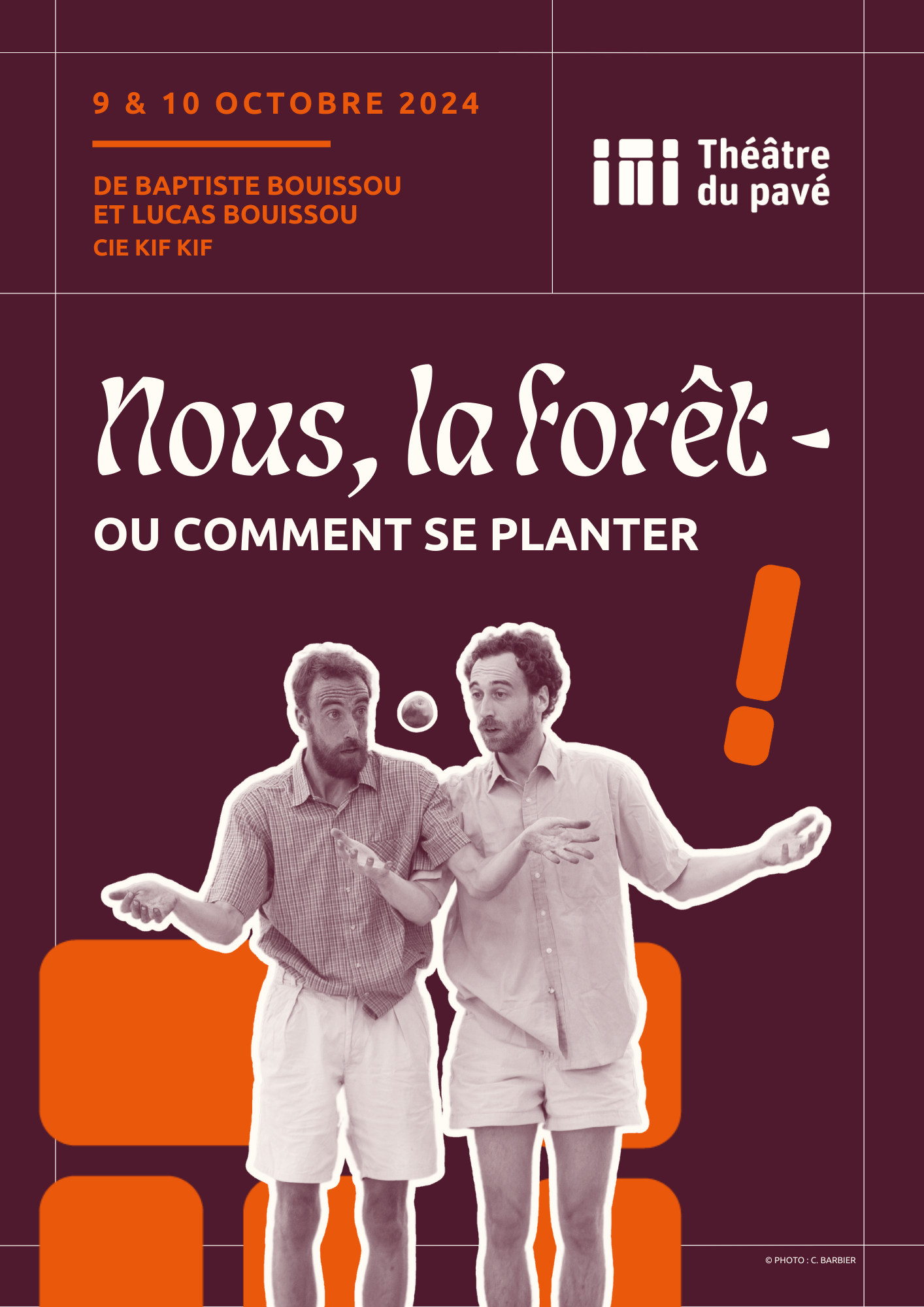 Théâtre du Pavé - Nous, la forêt