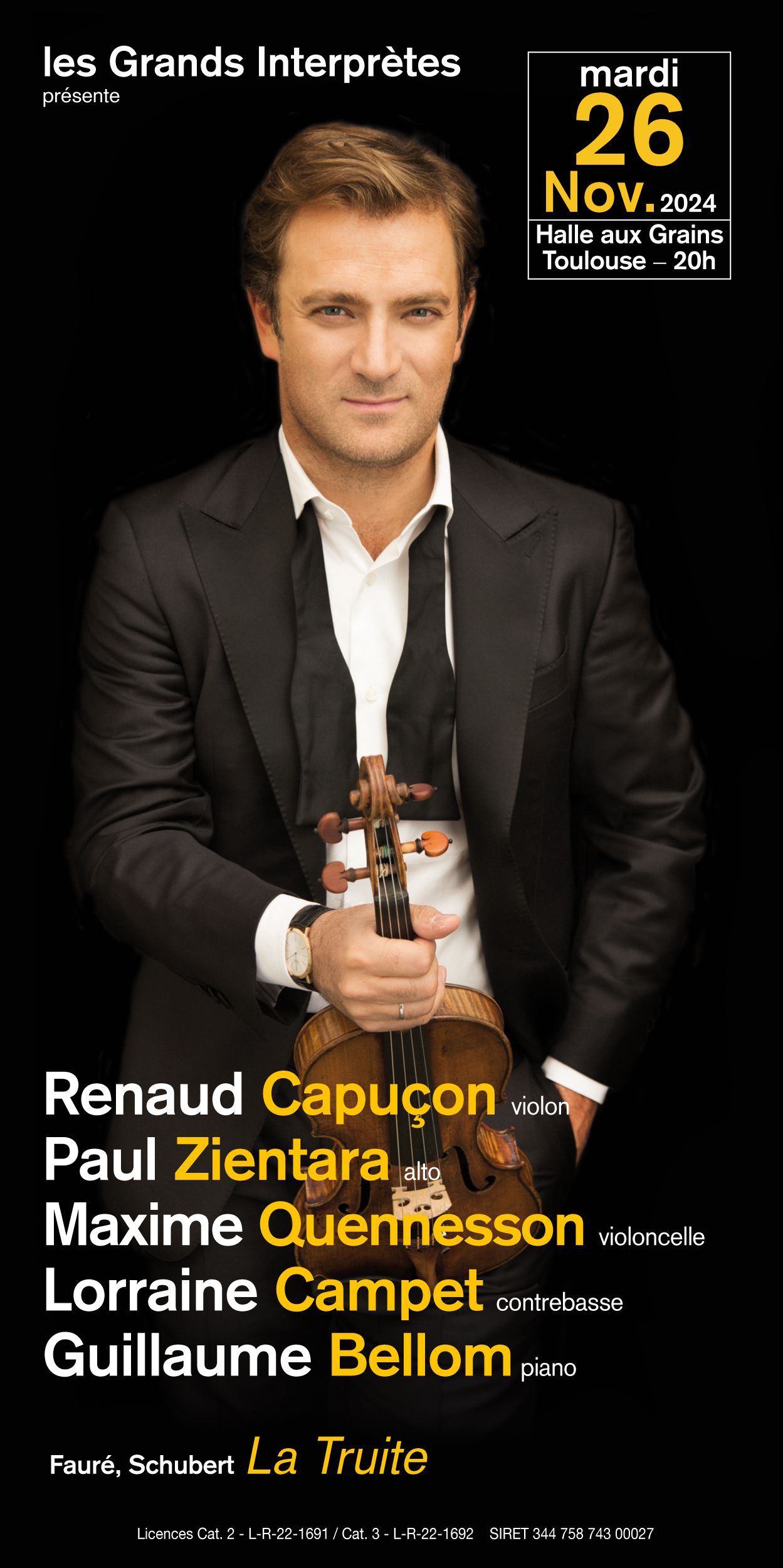 Grands Interprètes – Renaud Capuçon grand format