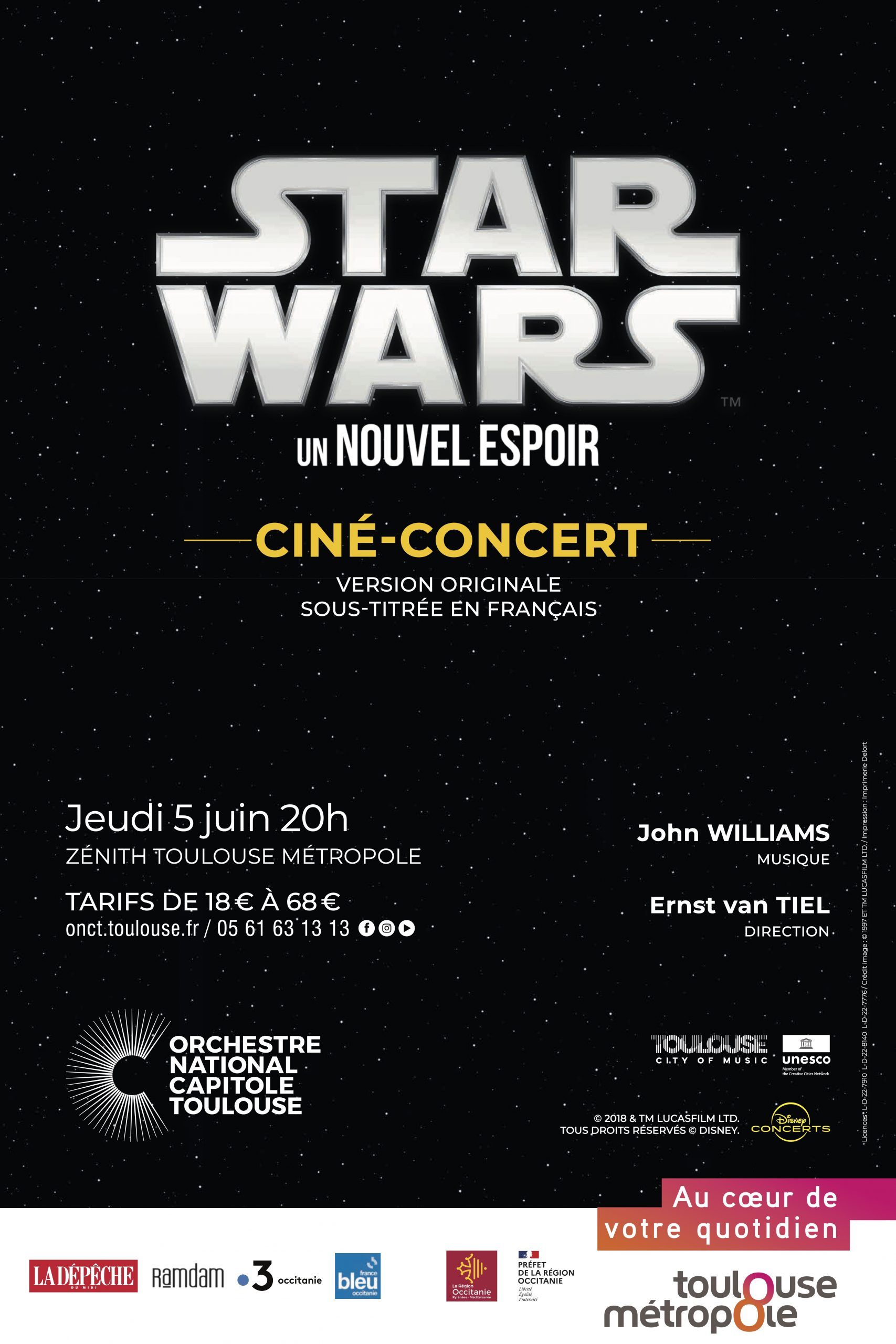 Orchestre national du Capitole - Star Wars