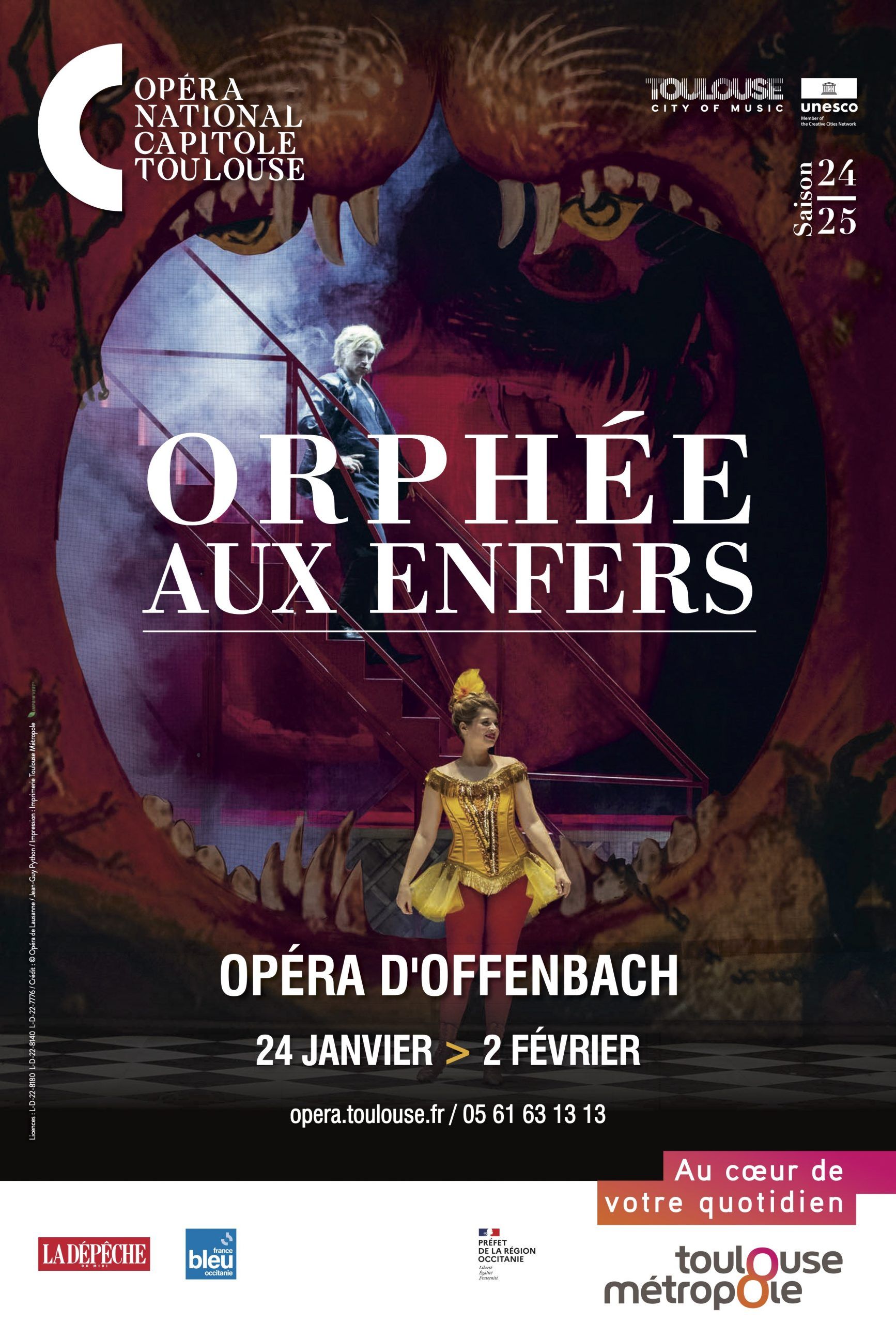 Opéra national du Capitole - Orphée aux enfers