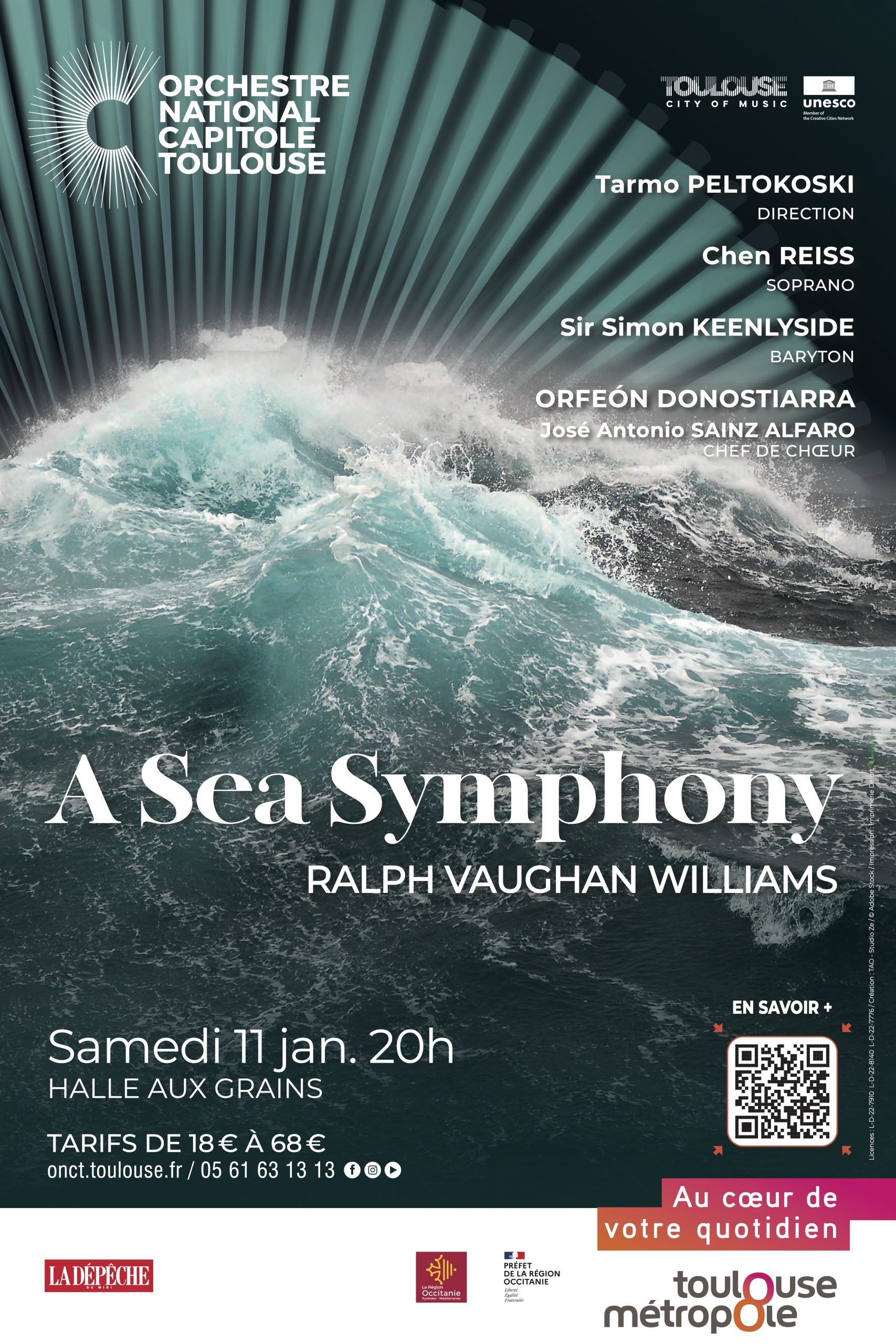 Orchestre national du Capitole - A Sea Symphony