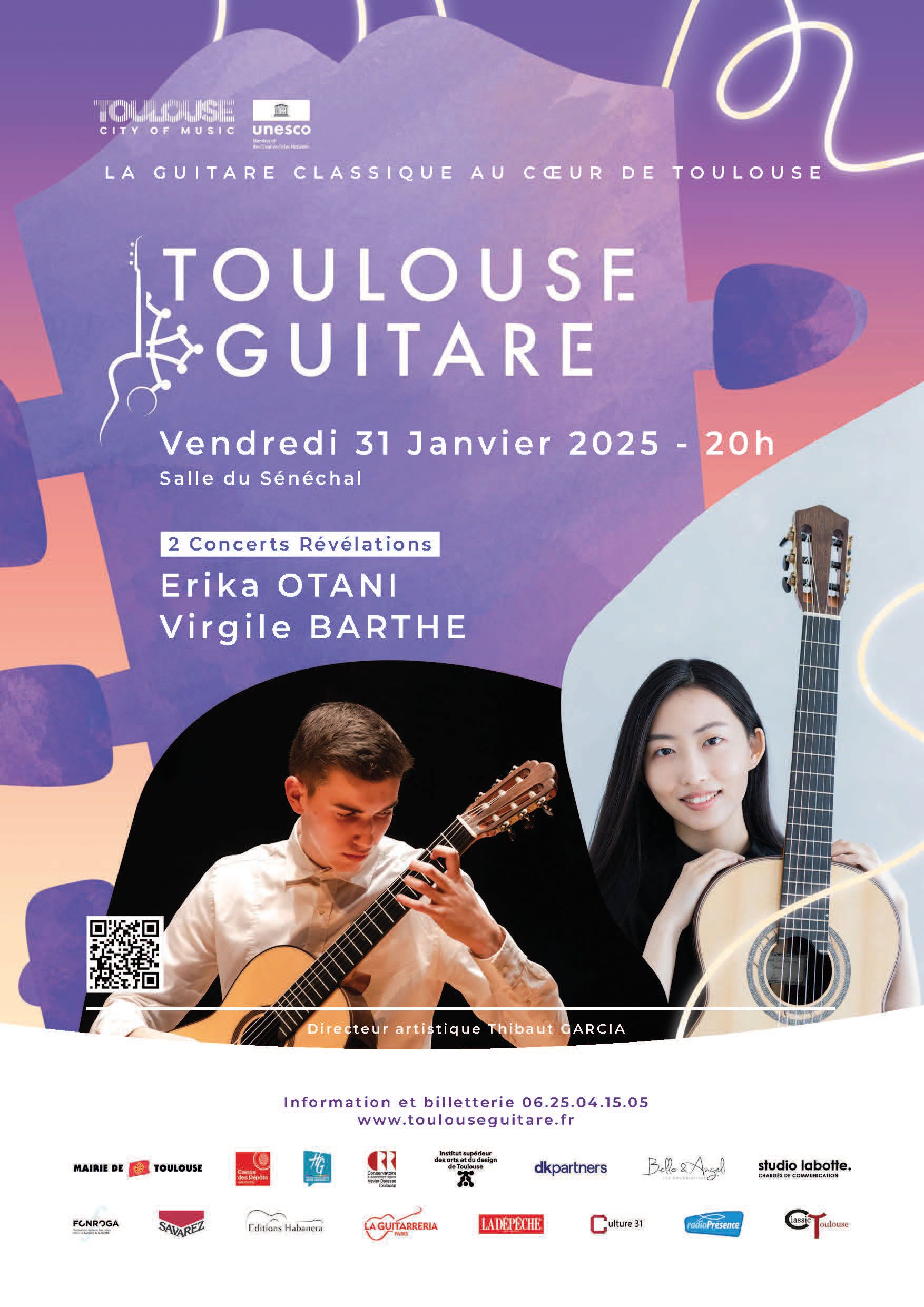 Toulouse Guitare - Erika Otani et Virgile Barthe