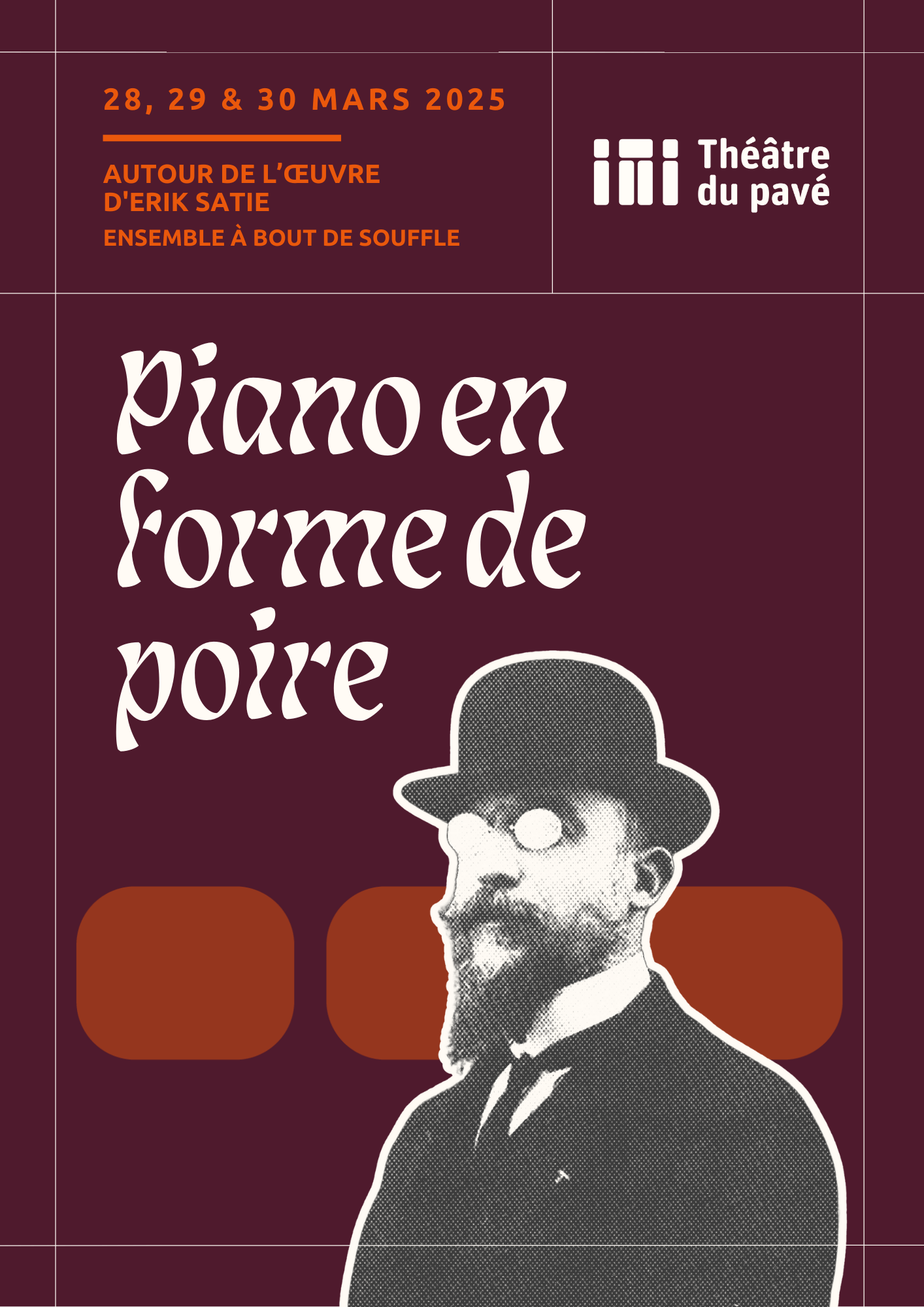 Théâtre du Pavé - Piano au forme de poire